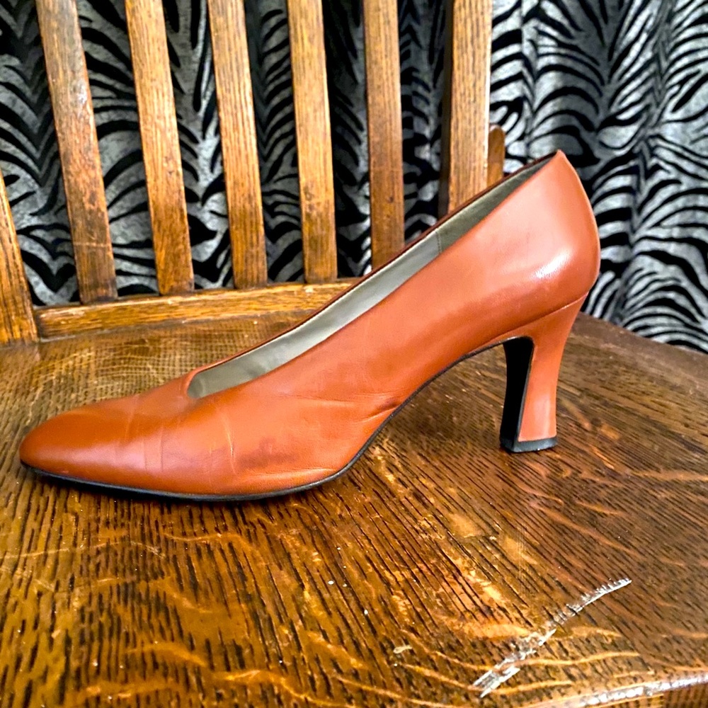Orange Liz Clairborne Heels
